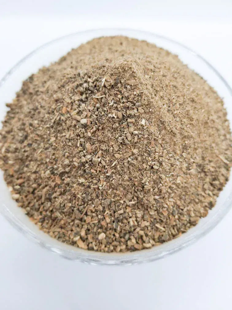 djoumgblé, gombo sec, gombo moulu, épices africaines, sauce gluante, côte d'ivoire, ouest africain, condiments, premium