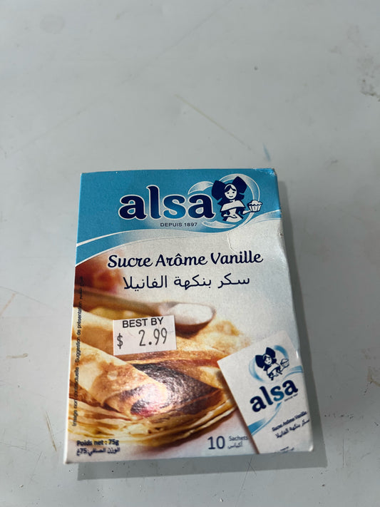 Alsa Sucre Arôme Vanille
