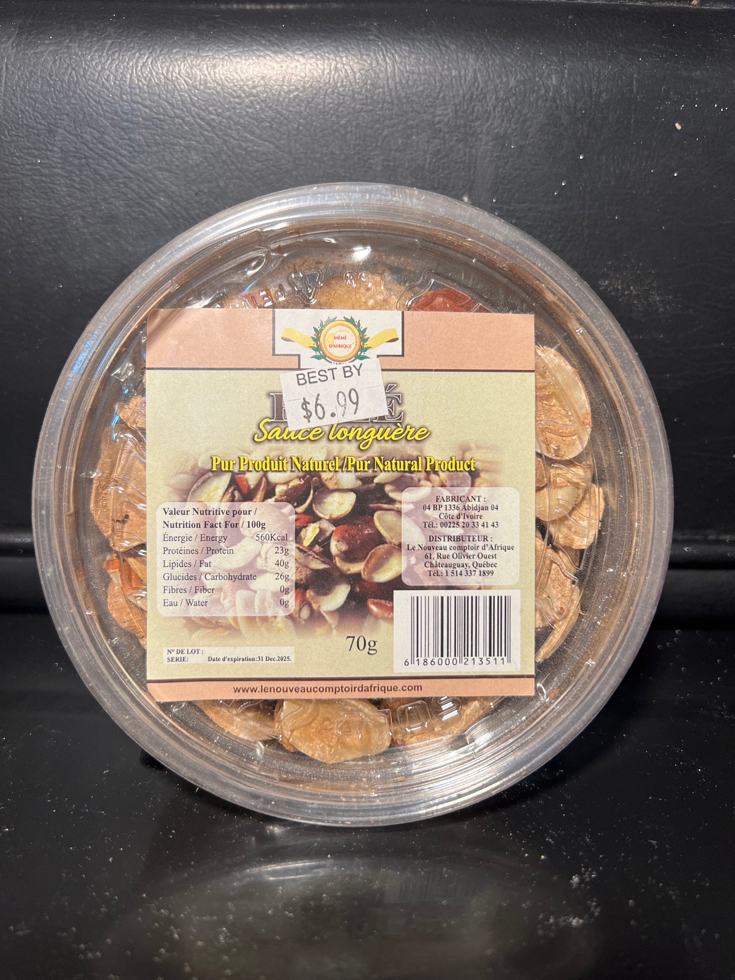 Kplé Sauce Longuère (Poudre de Kplé / Kpalè)