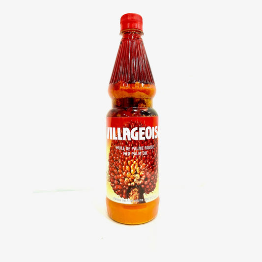 Huile de Palme Rouge Villageoise – 100% Pure et Naturelle